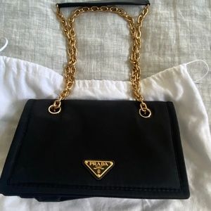 Prada nylon shoulder bag